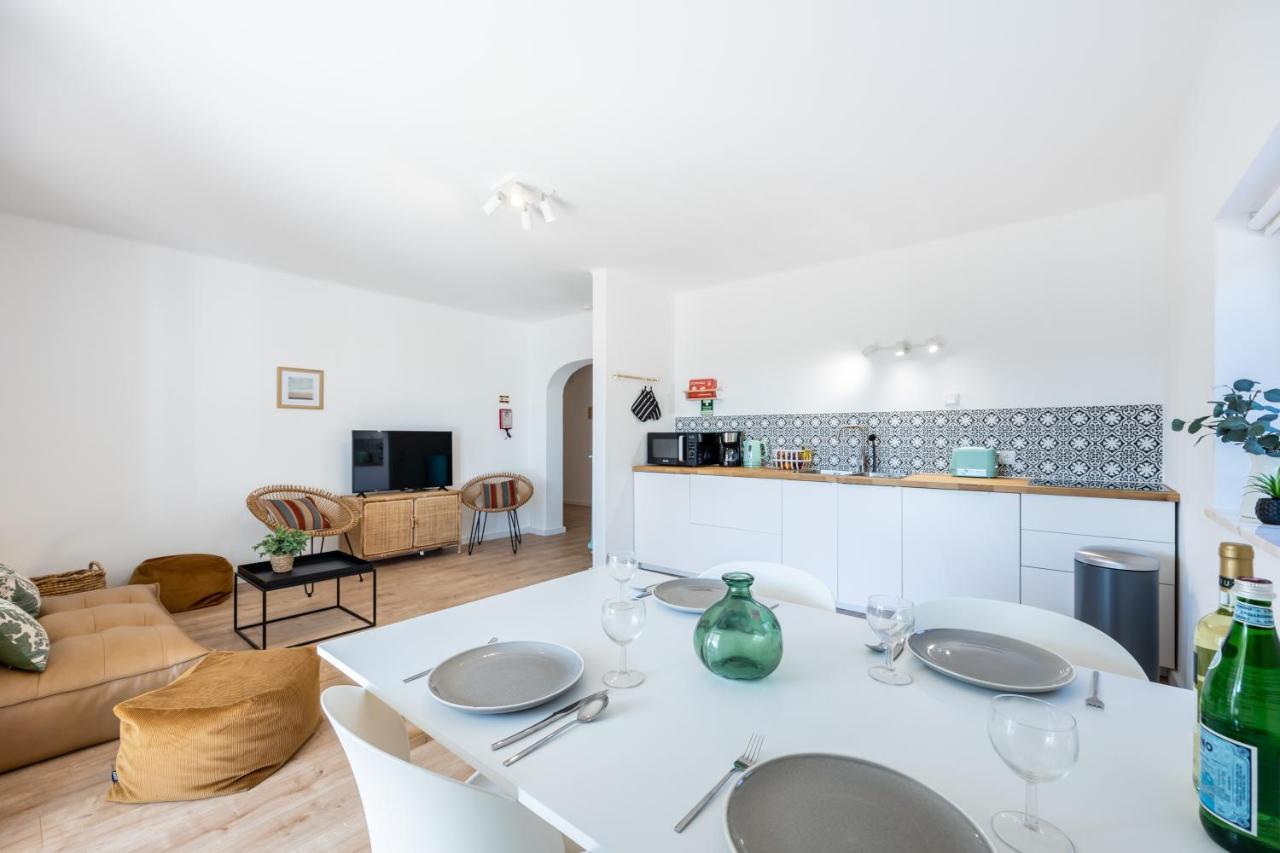 Fortaleza Sea View Villa Miramar - Downstairs Apartment II Burgau Ngoại thất bức ảnh
